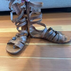 Women's Brown Gladiator Sandals